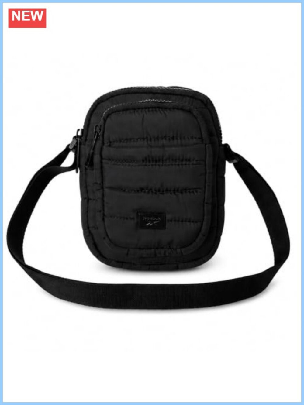 Quilted Nylon Crossbody Bag Lightweight Cell Phone Purse